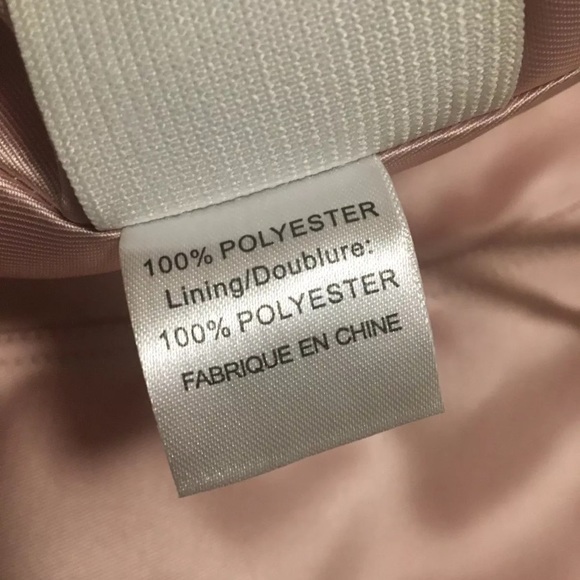 Custom princess dress with high slit blush pink - Picture 6 of 8